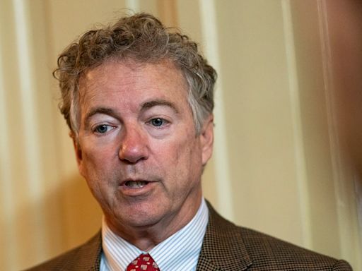 Rand Paul slams Biden, McConnell for spending “borrowed” money on Ukraine aid