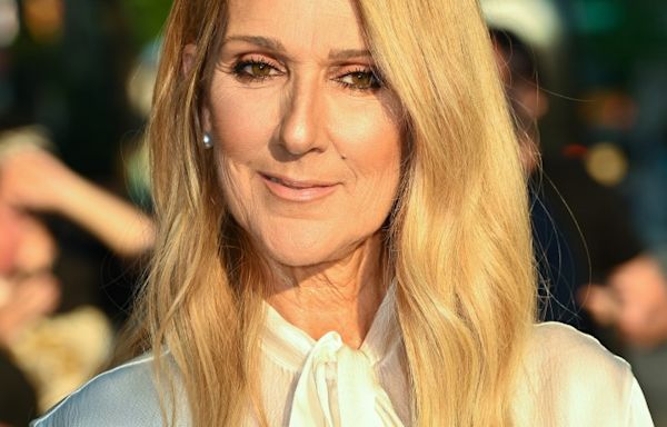 Céline Dion Poses in All-Black Ensemble Alongside Twin Sons During Surprise Outing