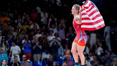 Amit Elor, 20, wins women's wrestling gold after dominant showing at Paris Olympics