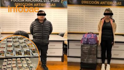 Callao: Detienen a dos ‘burriers’ en el aeropuerto Jorge Chávez trasladando más de 25 kilos de droga en comestibles