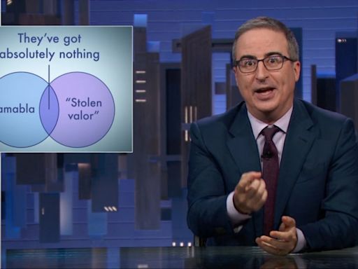 John Oliver trolls Vance’s ‘desperate’ smears of Walz’s military record: ‘Trump campaign has got nothing’