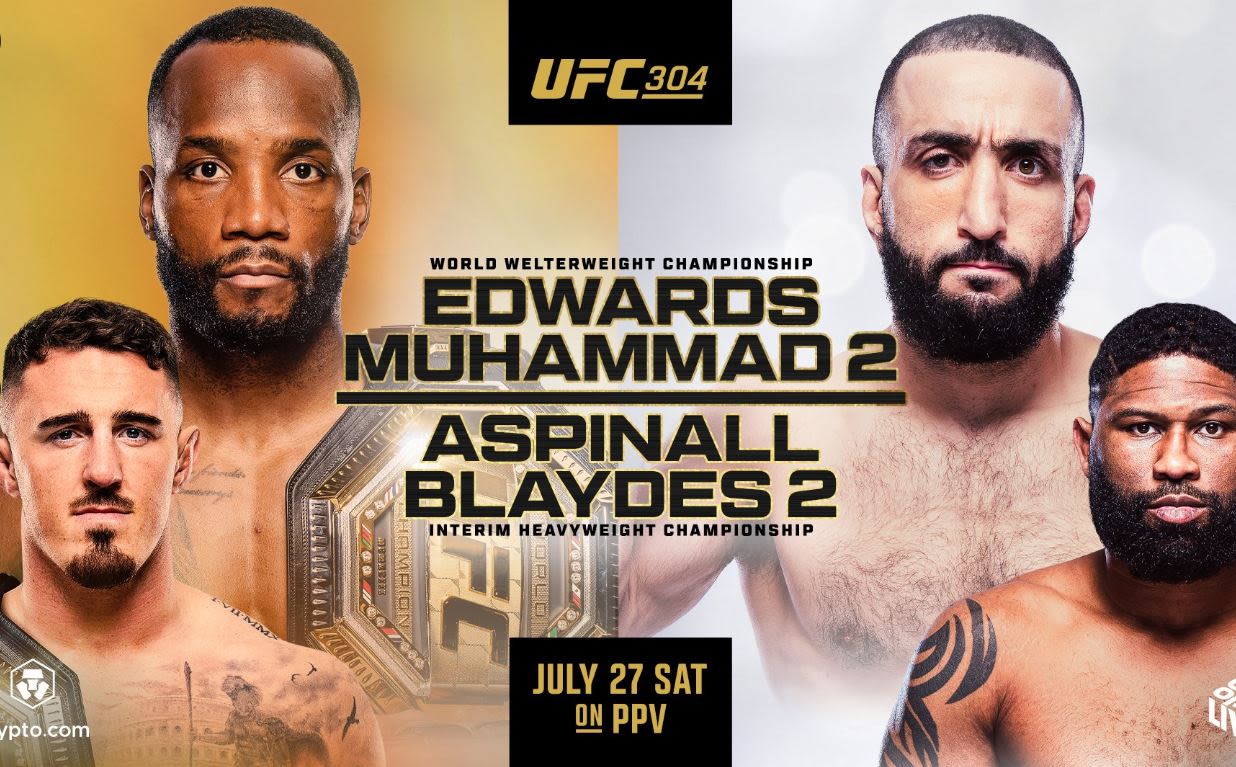 UFC 304: ‘Edwards vs. Muhammad 2’ Live Results and Highlights | BJPenn.com