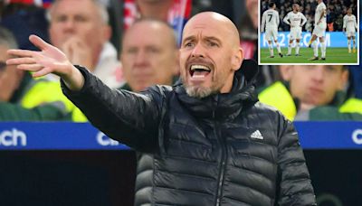 Raging Ten Hag blasts Man Utd flops and says they 'gave up' vs Crystal Palace