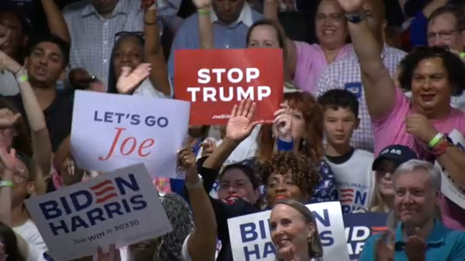 Voters at Biden's NC campaign rally not discouraged by debate performance: 'He held his own'