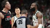¿Jugada sucia? Incidente entre Brown y Robinson aviva la rivalidad entre Heat y Celtics