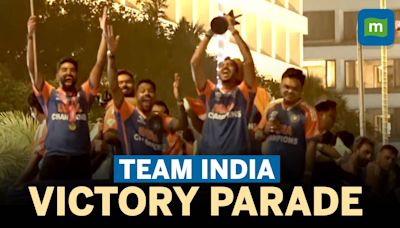 Team India Participated In the Victory Parade Celebrations Organised By The BCCI