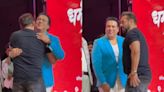 Salman Khan does a little dance as he hugs Govinda at trailer launch event of Dharmaveer 2, greets Jeetendra too. Watch