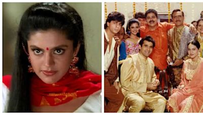 ...shooting for 'Mehendi Laga Ke' song with Shah Rukh Khan and Kajol in 'Dilwale Dulhania Le Jayenge': 'Saroj Khan said I was shaking my shoulders like ...