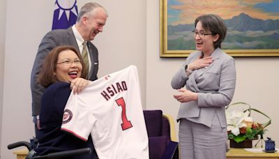 美跨黨派參議員來訪 蕭美琴感謝蘇利文、達克沃絲疫情時贈台灣疫苗
