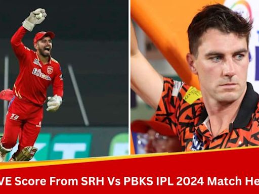 SRH Vs PBKS Live Cricket Score and Updates, IPL 2024: Pat Cummins Vs Jitesh Sharma