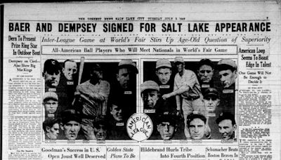 Deseret News archives: The first All-Star baseball game was a blast