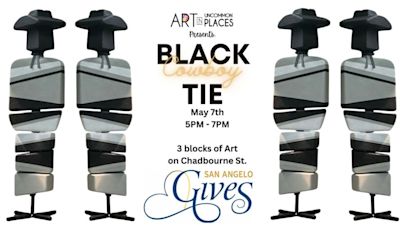 Saddle Up for the Black Tie Cowboy block party: A monumental art celebration in San Angelo