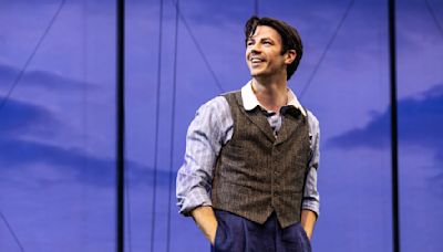 Why Grant Gustin Loves the Scary Parts of Starring in a Broadway Musical