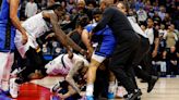 Mo Bamba comes off bench to fight Austin Rivers, five players ejected