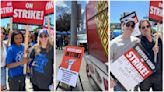 Dispatches From WGA Picket Lines, Day 4: Pete Davidson Brings Pizza, Late-Night Hosts Deliver Free Waffles As Mindy Kaling...