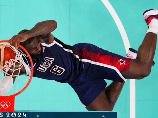 LeBron James brilla con el Dream Team en París 2024