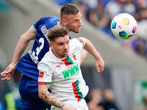 TSG zieht mit FCA gleich Hoffenheim bremst Augsburgs Europa-Hoffnungen