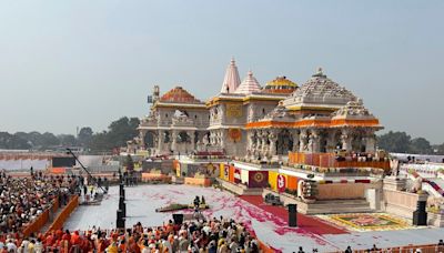 Roof of Ram Temple in Ayodhya leaks during rainfall, chief priest urges attention