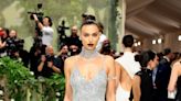 Irina Shayk Sparkles in 84,000 Swarovski Crystals at the 2024 Met Gala