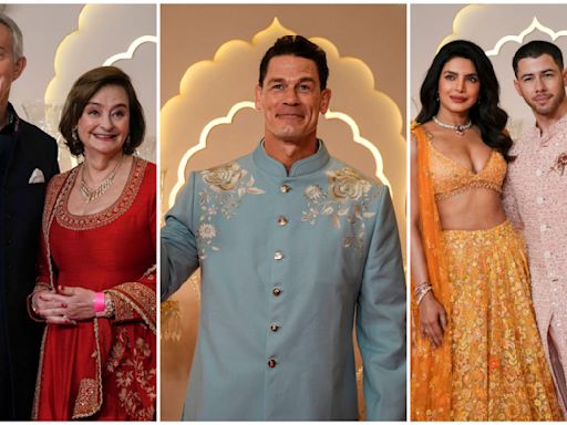 Former PMs and Hollywood stars attend India's most extravagant wedding | ITV News