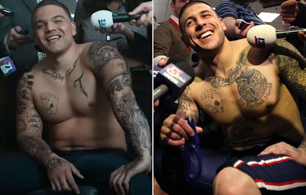 See the 'American Sports Story: Aaron Hernandez' Cast Side-by-Side with the Real-Life People