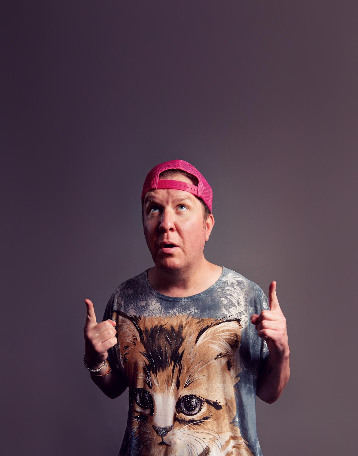 Comedian Nick Swardson flushes out new jokes tonight at the Roosevelt Hotel ahead of his "Toilet Head Tour"