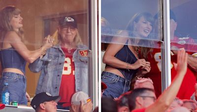 Taylor Swift Spent Travis Kelce’s First NFL Season Game With His Parents, Ed and Donna Kelce