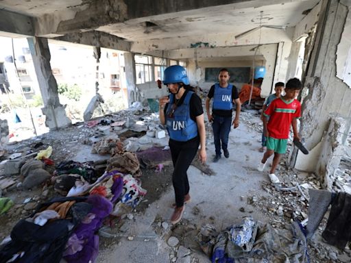 Israel says strike on UN Gaza school killed 17 militants