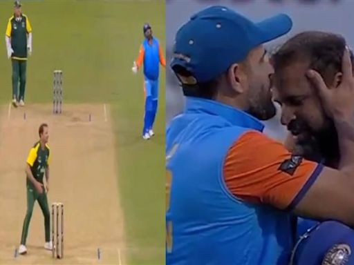 Irfan Pathan loses cool at brother Yusuf Pathan over run out at WCL, later makes 'patch-up' gesture