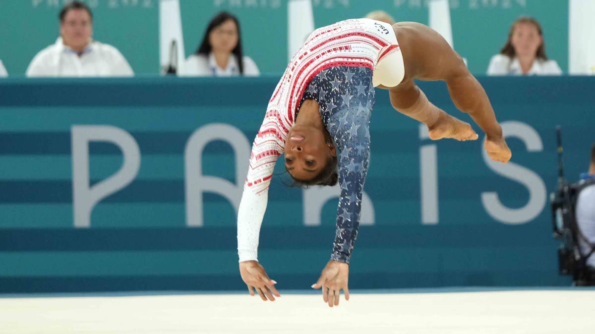 See how Simone Biles scored in every event in women's gymnastics team final at Olympics