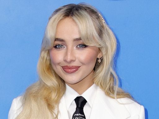 Sabrina Carpenter’s white blazer dress is office siren with a French girl twist