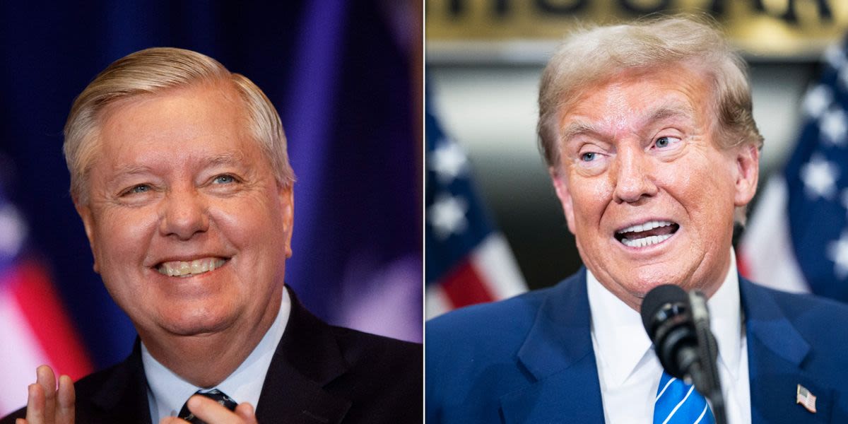 Social Media Mocks Lindsey Graham's Suck-Up Birthday Message To Trump