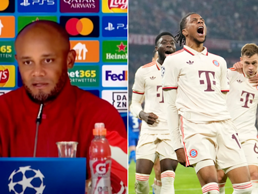 Vincent Kompany gave the coldest response to people claiming the Bayern Munich job was 'too big' for him