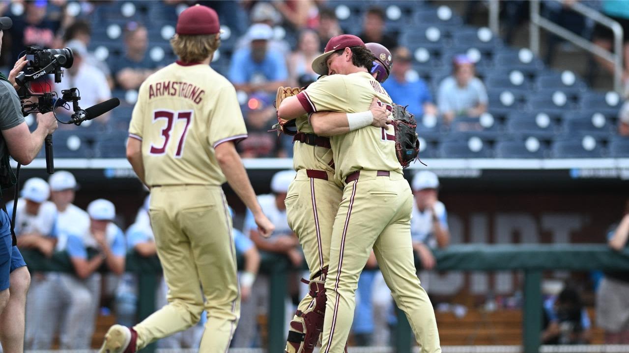 Andrew Armstrong grits — and grunts — his way to helping Florida State reach the MCWS semifinals