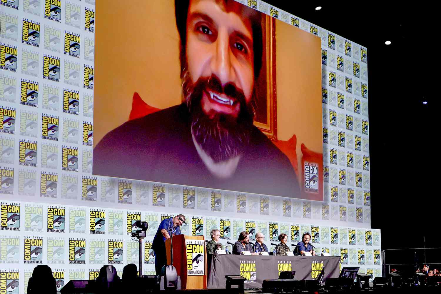 Kayvan Novak trolls 'What We Do in the Shadows' Comic-Con panel as Nandor