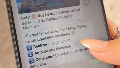 Nuevo sistema Lexa: cómo denunciar delitos en Mendoza a través de WhatsApp | Policiales