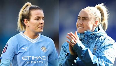 VIDEO: Lionesses star Lauren Hemps fires Man City ahead against Arsenal and leads celebrations with Steph Houghton