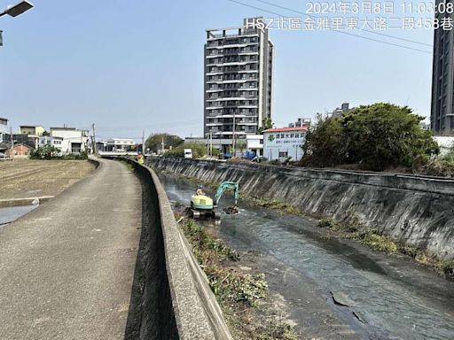 梅雨季汛期將至 竹市府嚴陣以待提前做好防汛整備 清淤長度逾1萬4千公尺