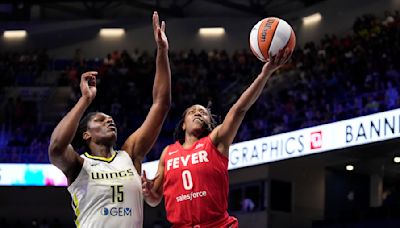 Erica Wheeler misses All Star Skills Challenge with flight issues, teammate Mitchell replaces her