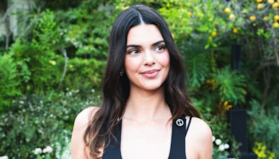 Kendall Jenner Deconstructs the Little Black Dress, Revealing the Chicest Bralette