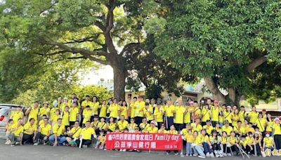 台中后里區農會首辦員工家庭日 淨山健行響應環保