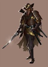 ArtStation - Western Cowboy Samurai