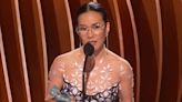 Ali Wong shouts out 83-year-old mom in 'pearls and Tevas' after SAG Awards win: 'She doesn't give a f---'