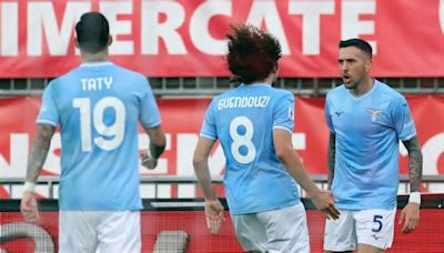 Matías Vecino marcó un gol en el empate de Lazio contra Monza en la Serie A