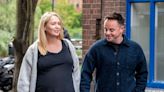 Ant McPartlin smiles at heavily pregnant wife's bump as they join Jamie Redknapp for meal