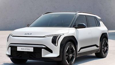 Kia 純電休旅 EV3 抵台時間有譜？傳 10 月展開預售搶電動車入門市場 - 自由電子報汽車頻道