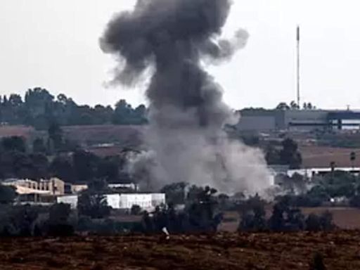 Israeli airstrikes target Hezbollah in Lebanon after deadly rocket attack - Times of India