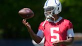 Colts QB Richardson rests sore shoulder on final day of mini-camp