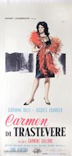 Carmen di Trastevere (1962) Italian movie poster
