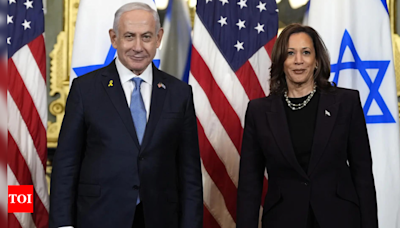 Netanyahu 'caught off guard' by Kamala Harris' critical remarks on Israel's presence in Gaza : Report - Times of India